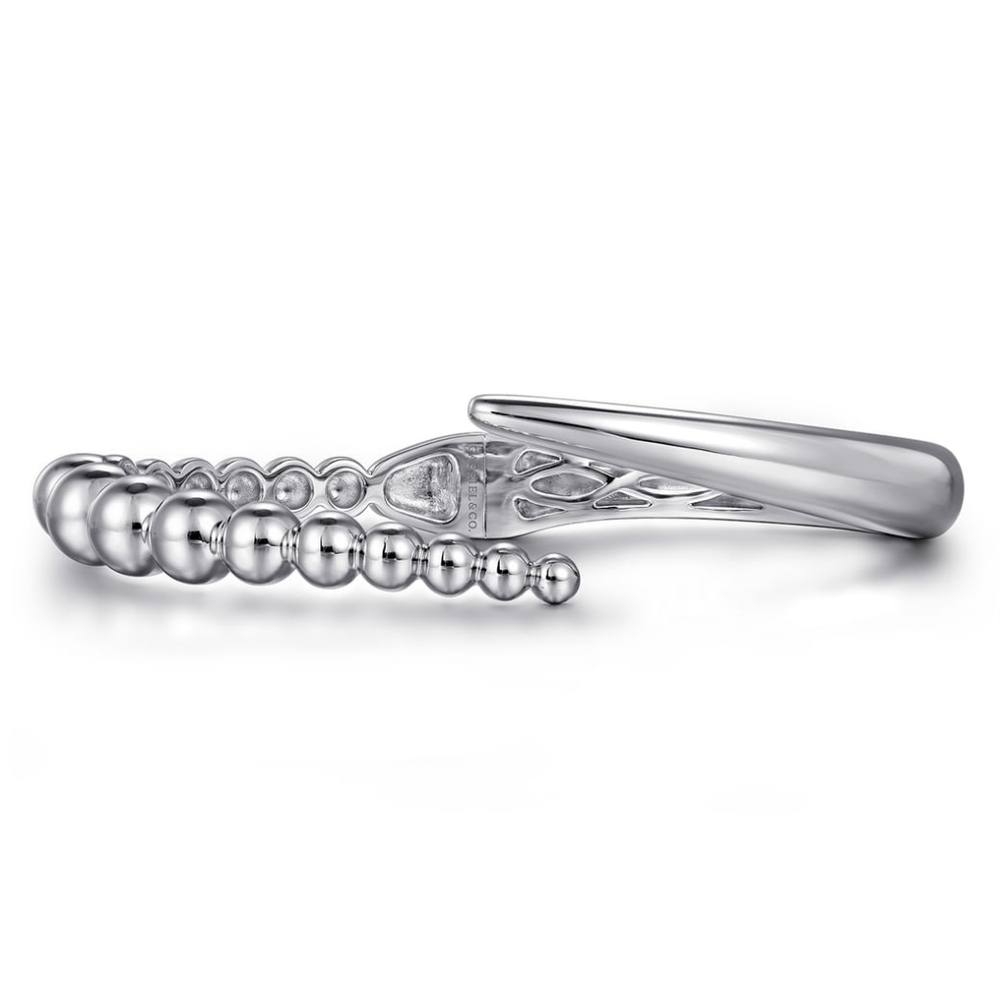 Gabriel & Co 925 Sterling Silver Bujukan Bypass Bangle